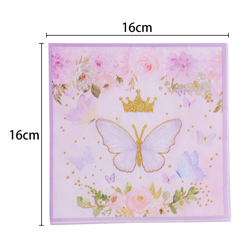Pink Butterfly Birthday Party  - огляд і ціна Table Cloth Disposable