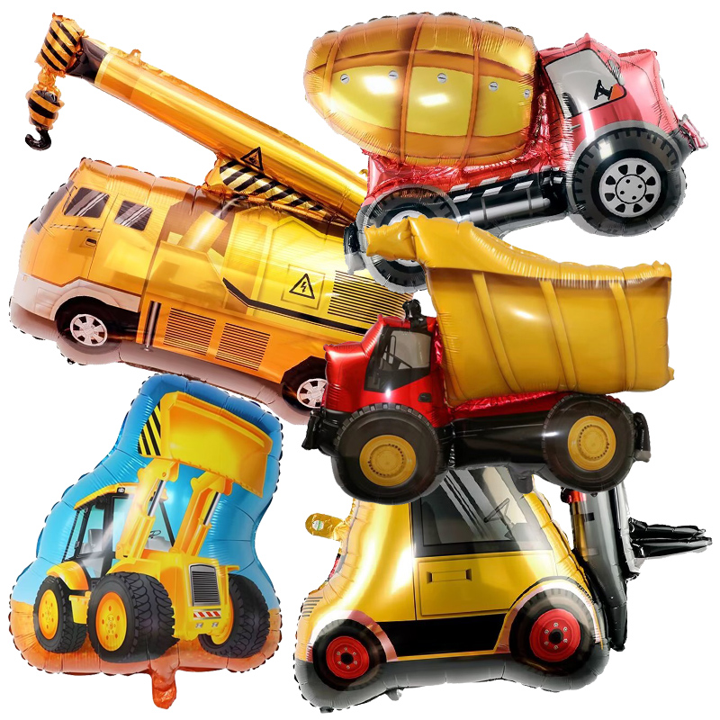 5pcs Engineering Vehicle Ballo - огляд і ціна Eve Party