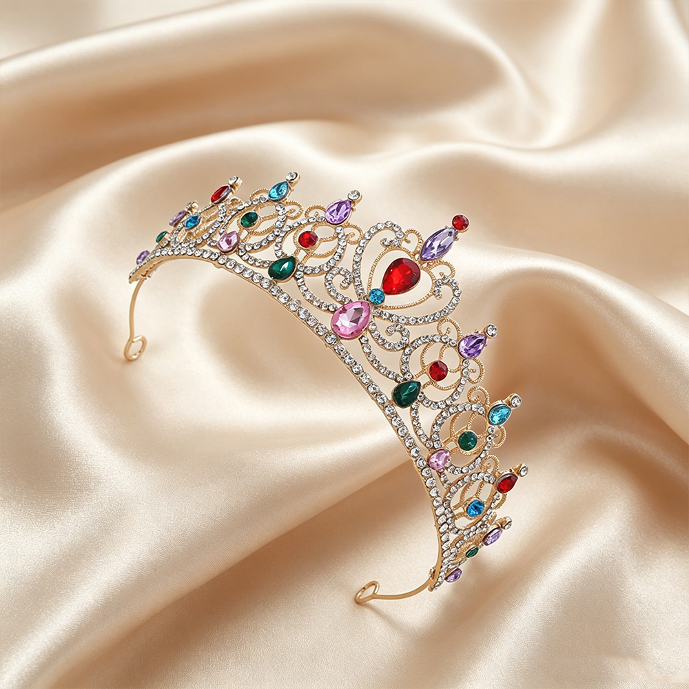 Luxury Vintage Gold Tiara Crow - огляд і ціна Event & Party Supply