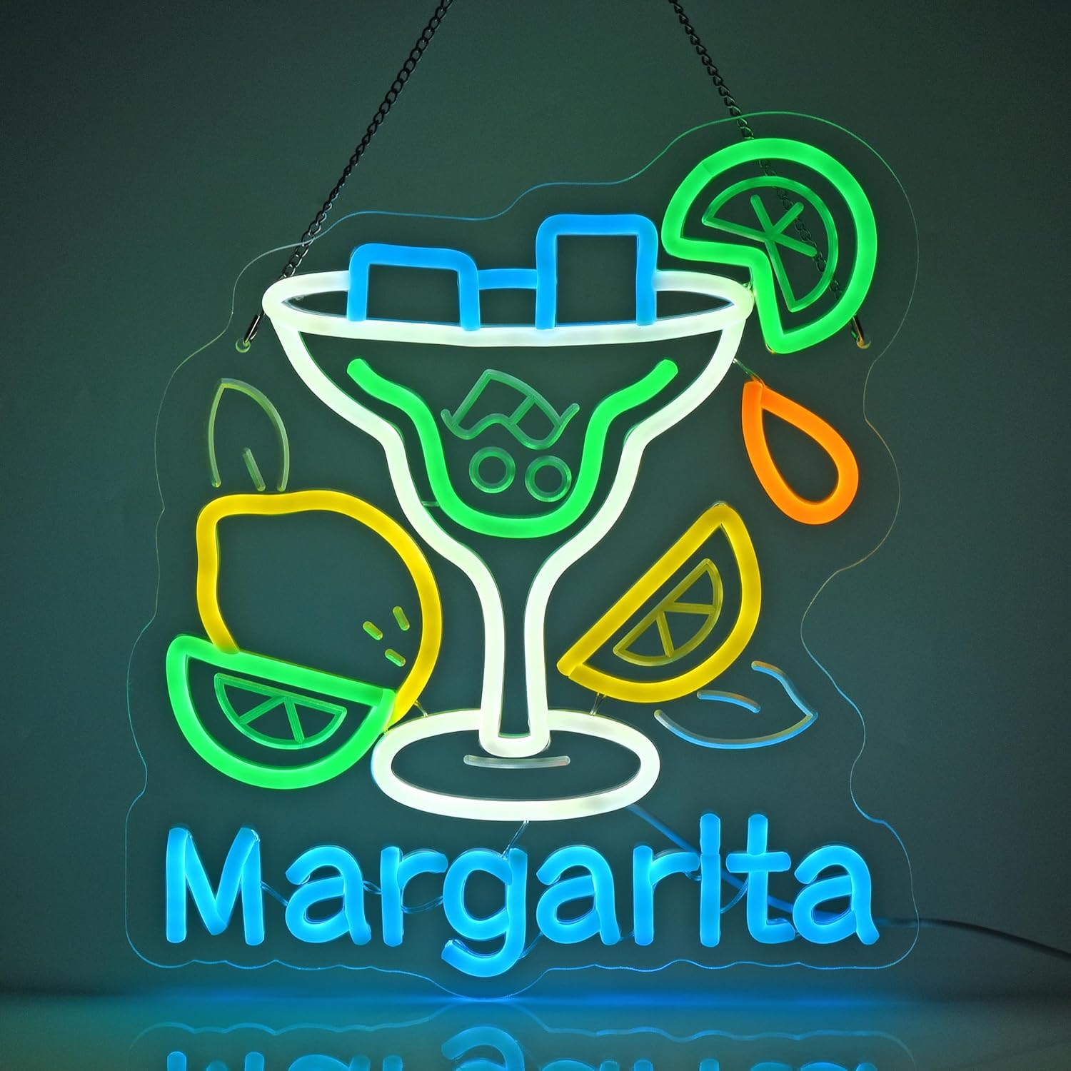 Margarita Neon Sign Wall Art D - огляд і ціна Neon Sign Party