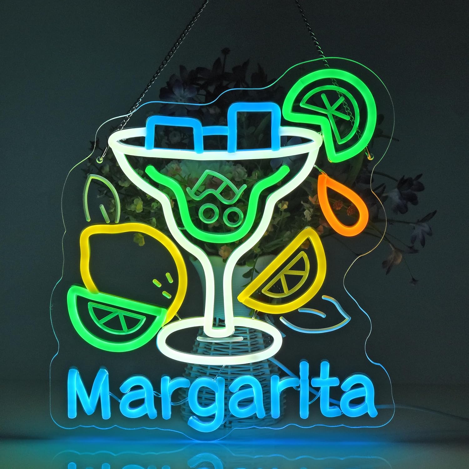 Margarita Neon Sign Wall Art D - огляд і ціна Neon Sign Party
