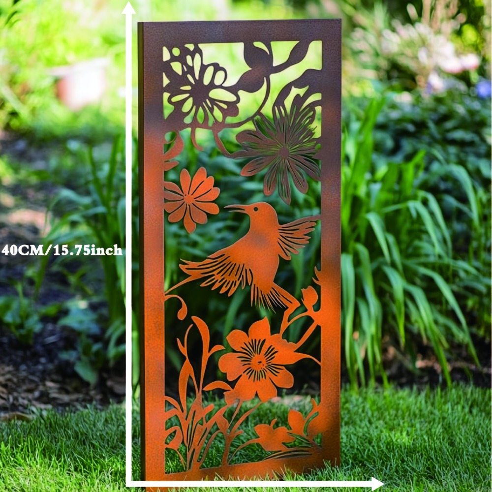 Outdoor 2D Metal Garden Wall P - огляд і ціна Flower Wall Panel