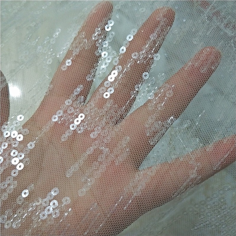 Tulle Embroidery Fabric for We - огляд і ціна Glitter Tablecloth