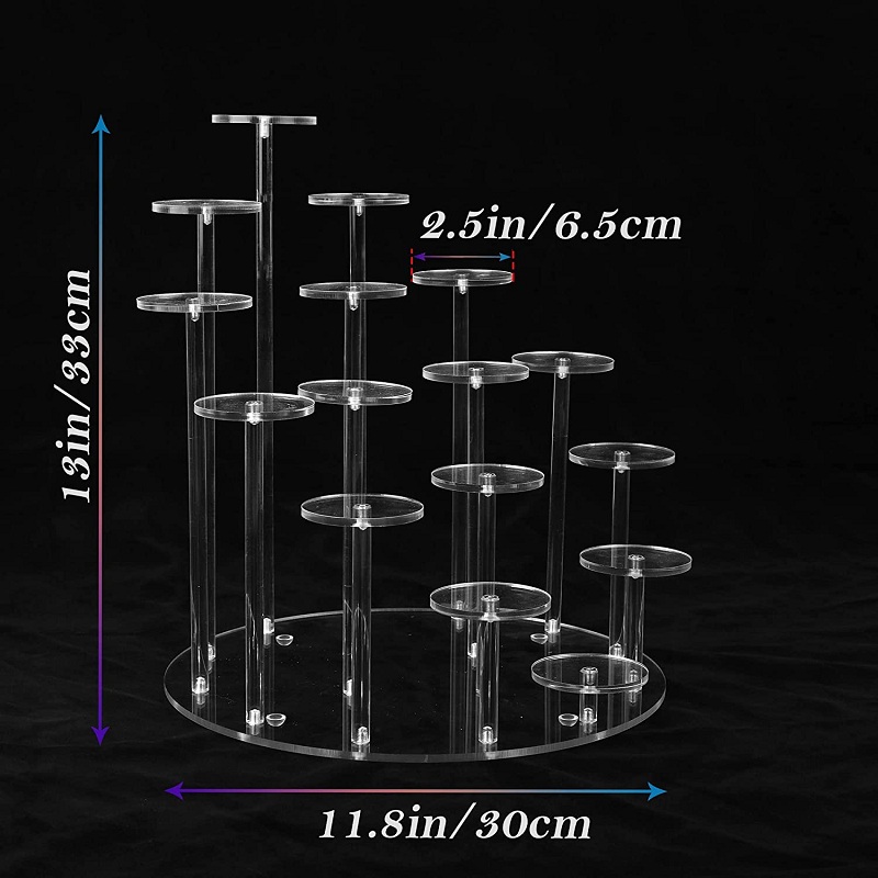 16 Tier Acrylic Cupcake Stand  - огляд і ціна Cupcake Stand Tier