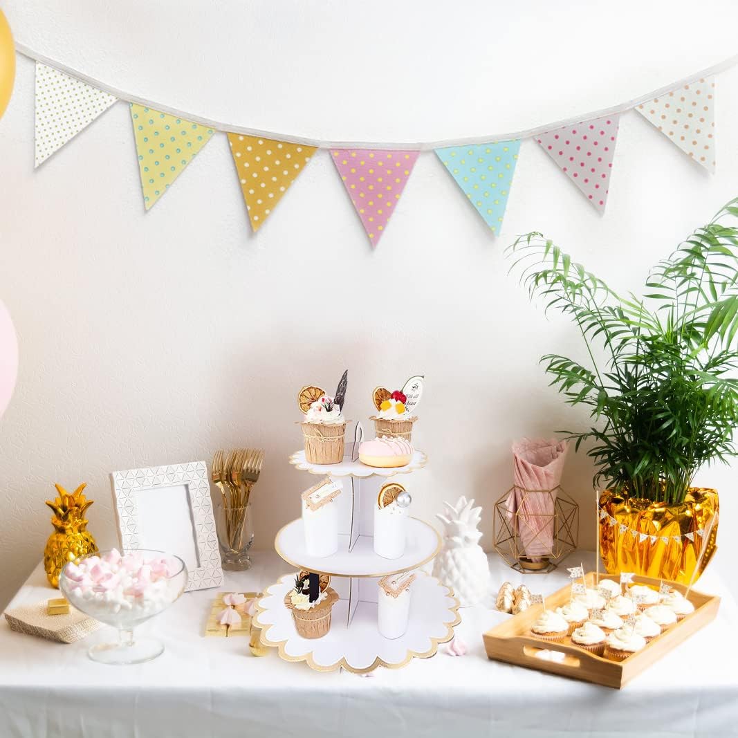 Cardboard Cake Stand 3 Tier, D - огляд і ціна Cupcake Stand Tier
