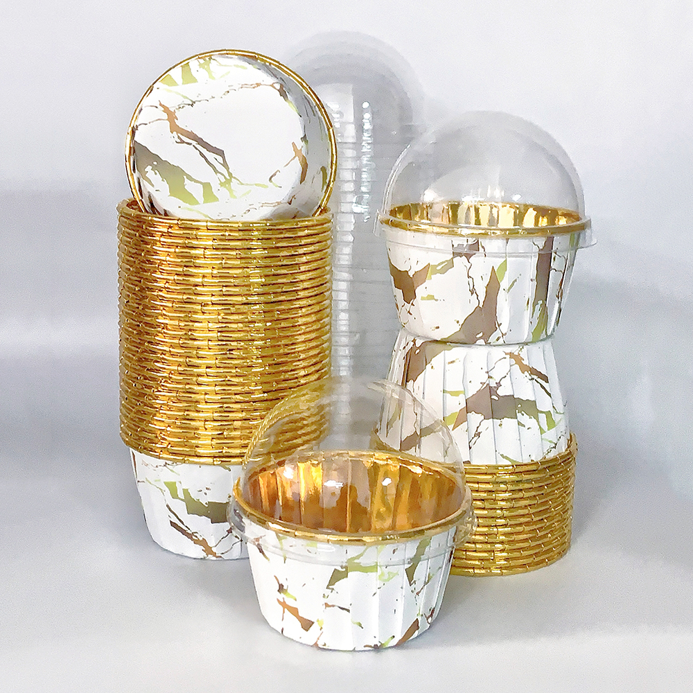 Set, 50pcs Disposable Cupcake  - огляд і ціна Plastic Cup 50Pcs