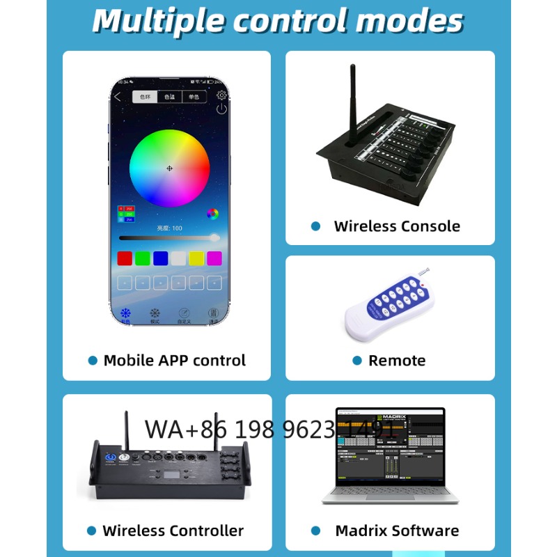 IP65 Outdoor Portable 2.4G Wir - огляд і ціна Event Party Dj