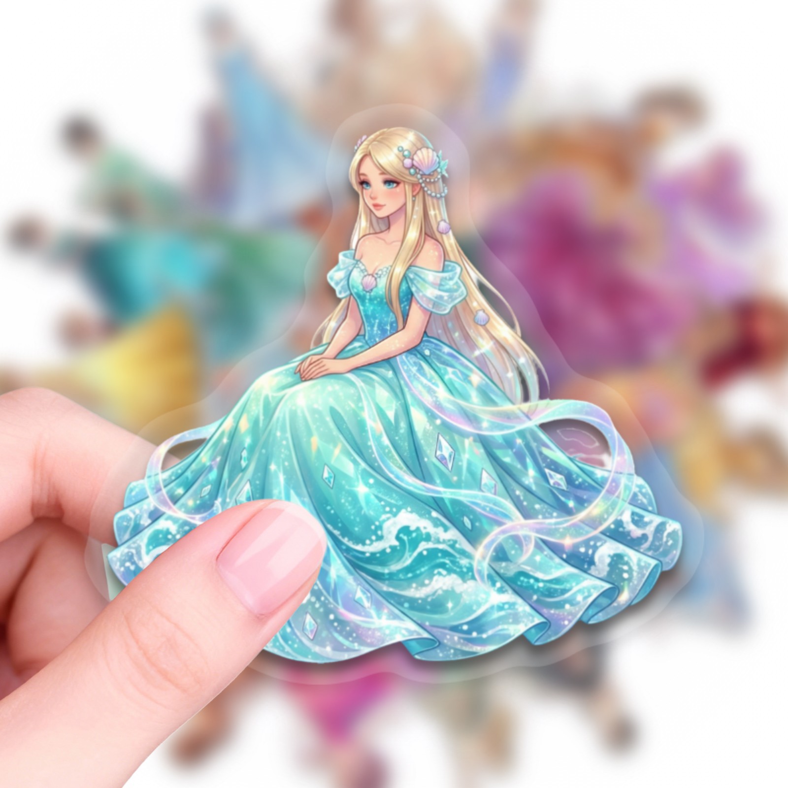 50 Pcs Dreamy Princess Dress C - огляд і ціна Plastic Cup 50Pcs