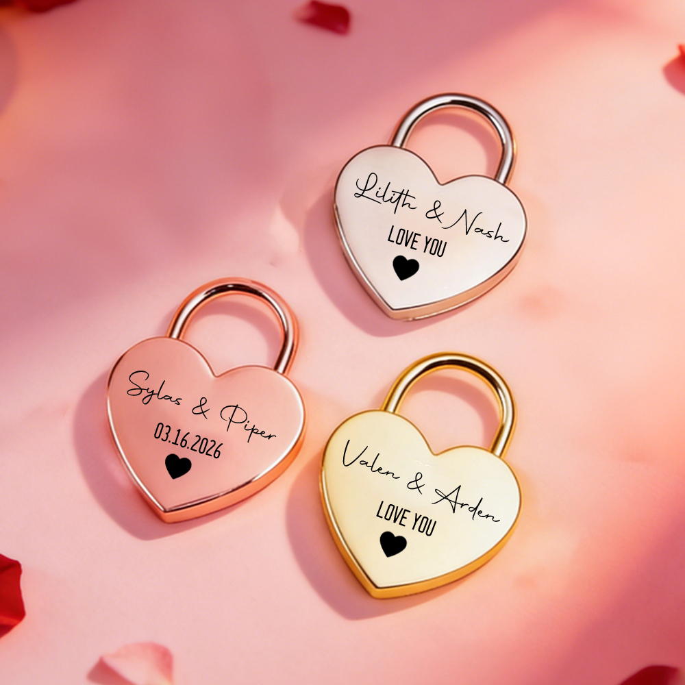Custom Name Heart-Shaped Padlo - огляд і ціна Eve Party