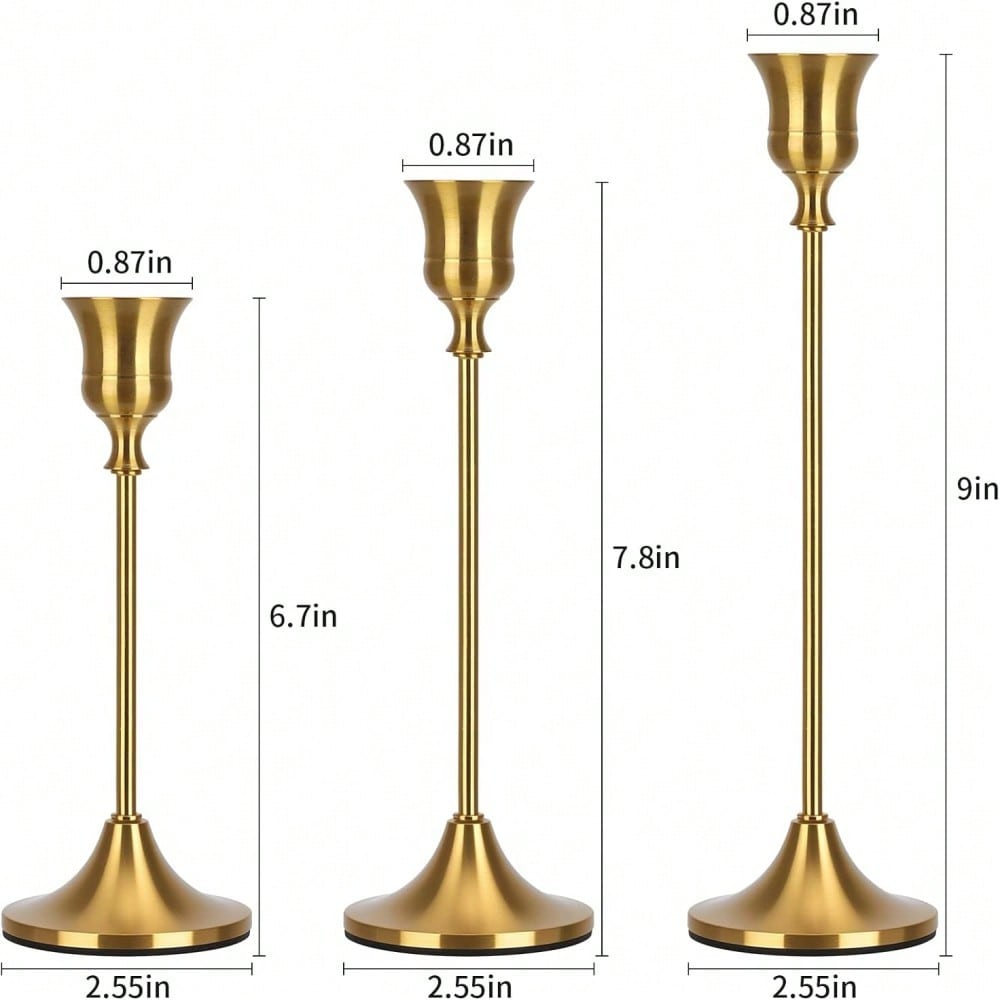 36 Pcs Taper Candle Holders Bu - огляд і ціна Centerpiece Stick
