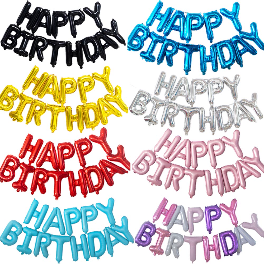 Happy Birthday Decoration Ball - огляд і ціна Party Banner Gold