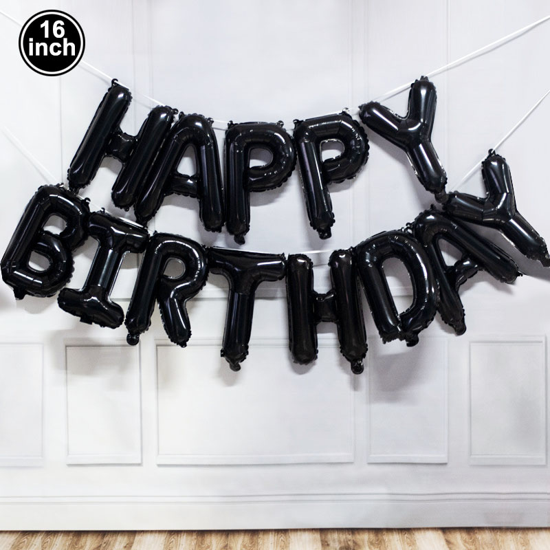 Happy Birthday Decoration Ball - огляд і ціна Party Banner Gold