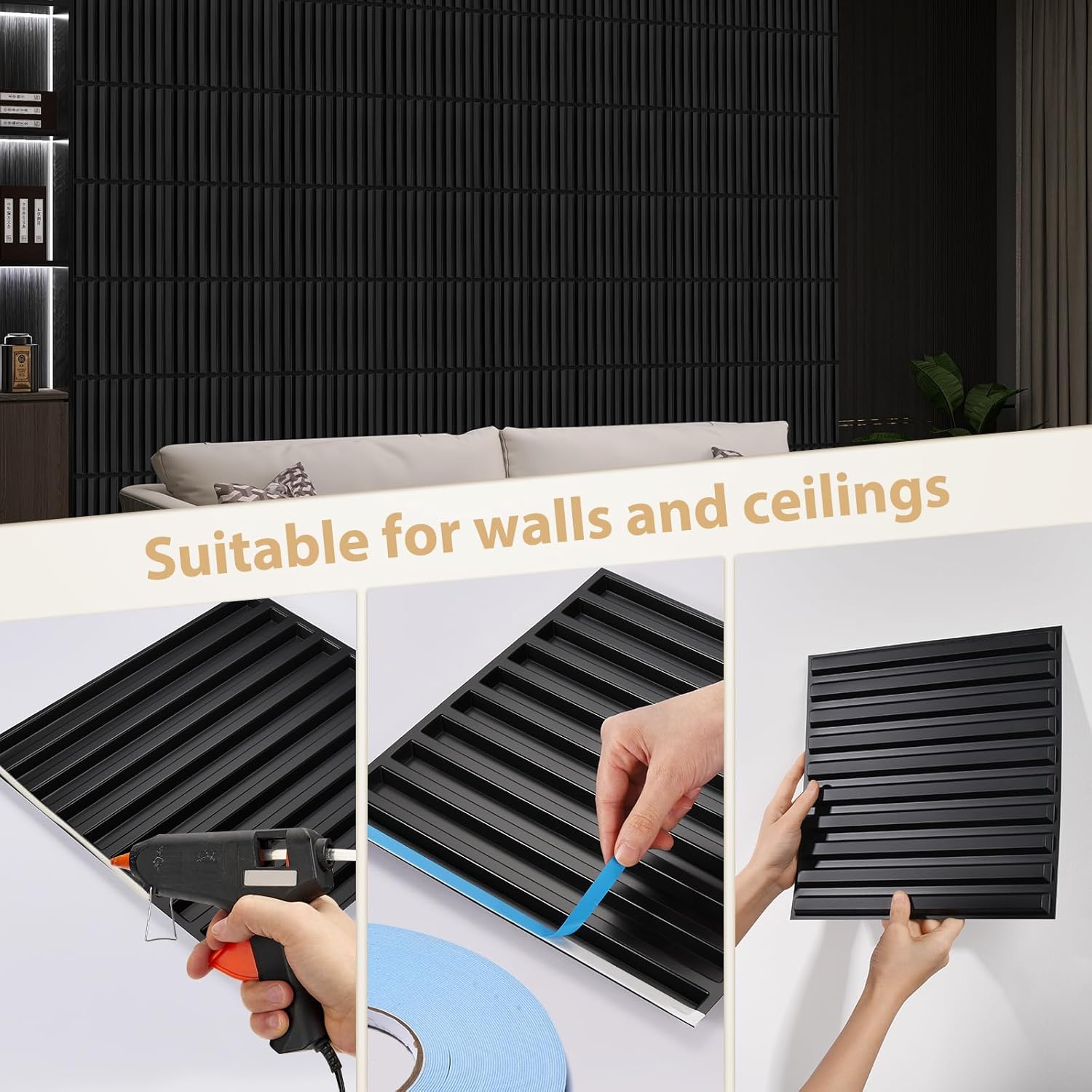 30 Pack 3D Wall Panels for Int - огляд і ціна Flower Wall Panel