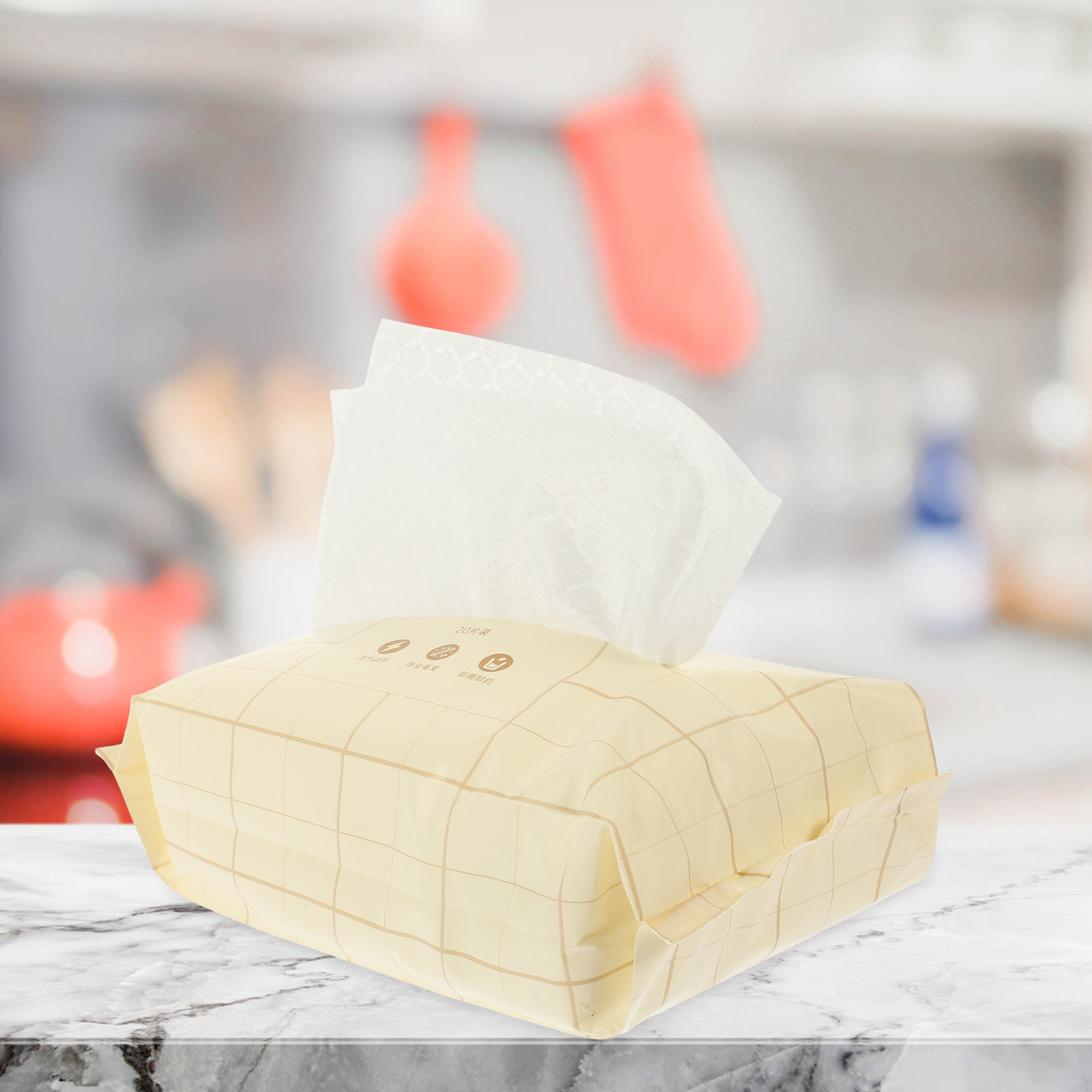 5 Bags Disposable Cleaning Clo - огляд і ціна Table Cloth Disposable