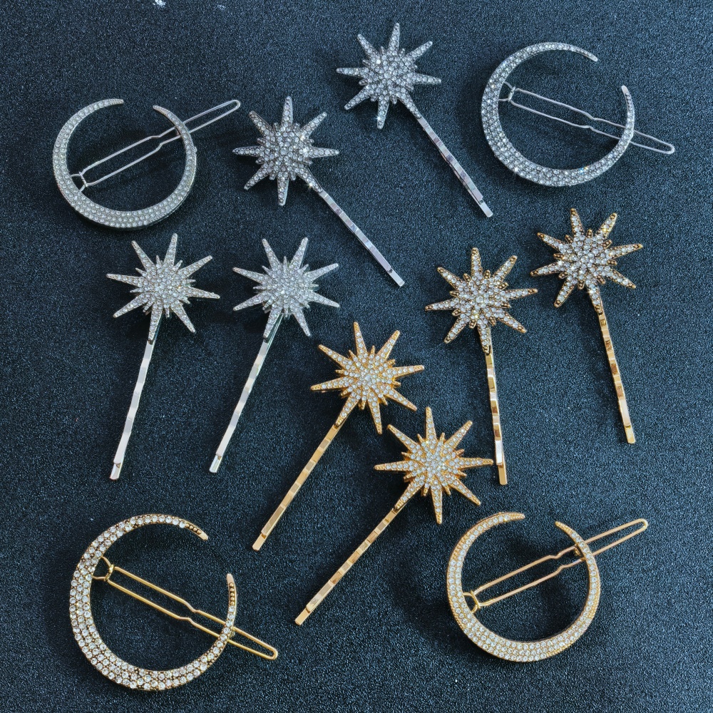 3/4 pcs set Crystal Star Hairp - огляд і ціна Event Suppliers