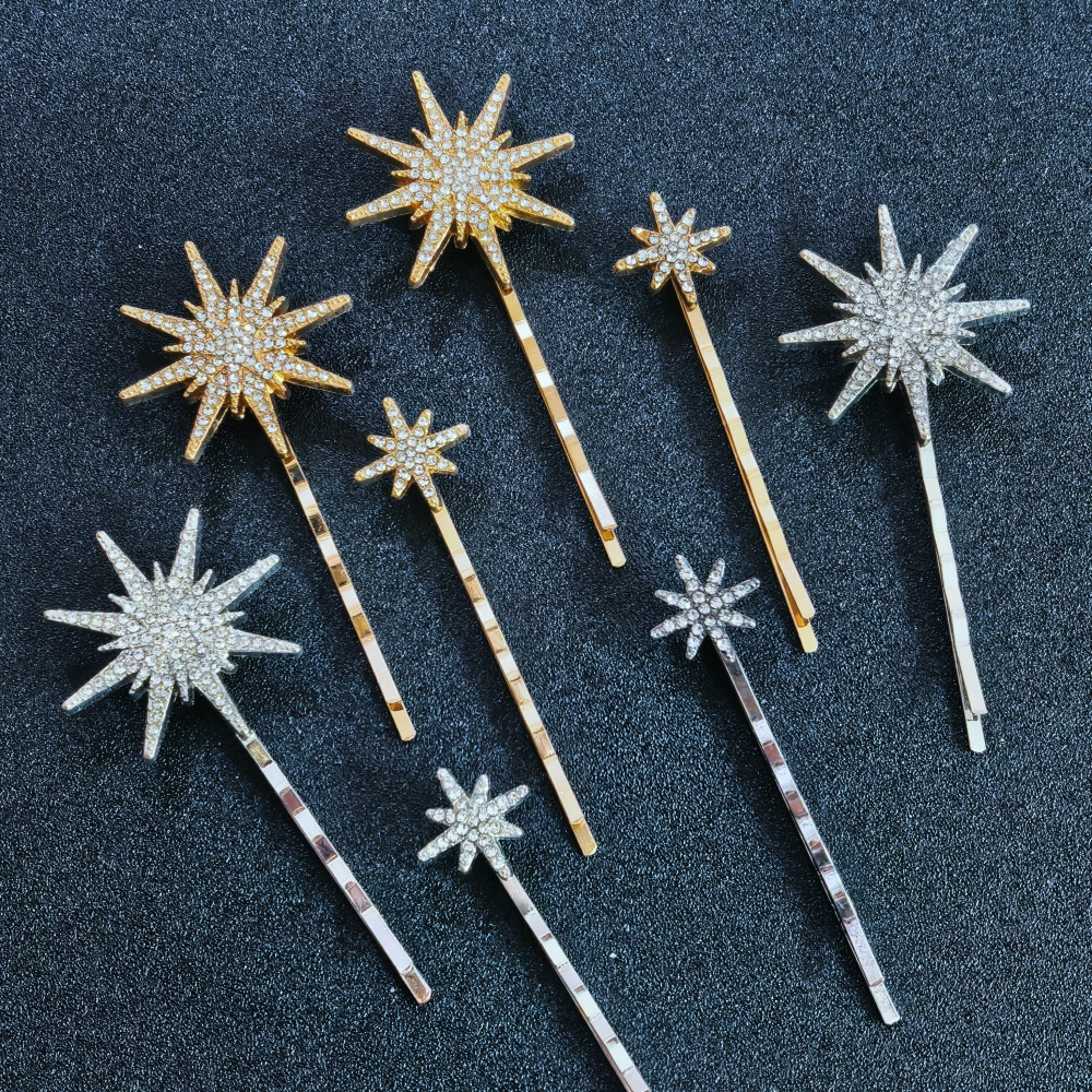 3/4 pcs set Crystal Star Hairp - огляд і ціна Event Suppliers