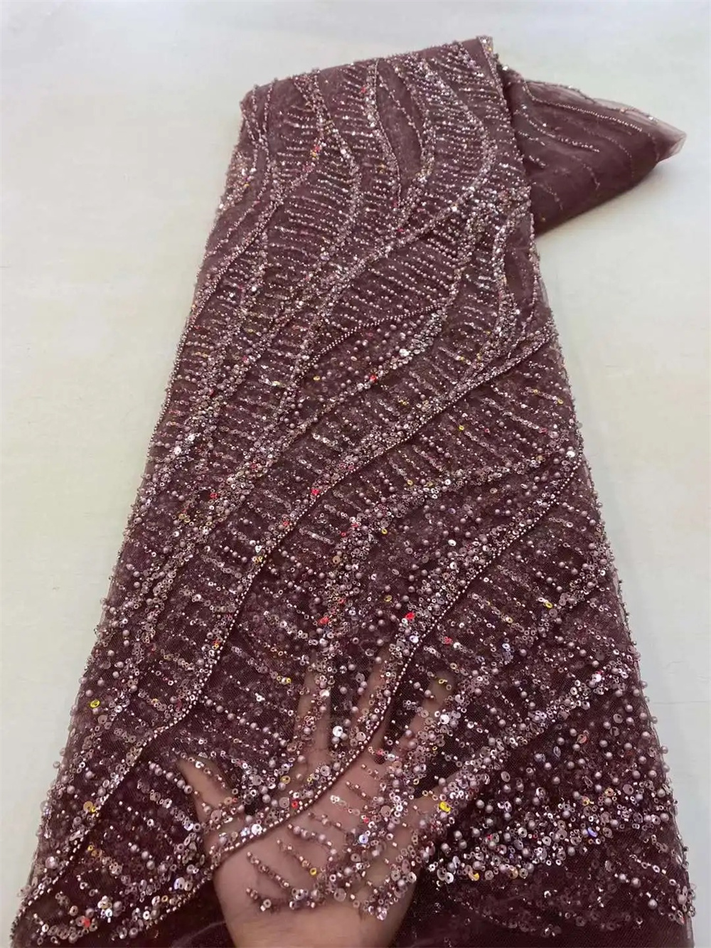 Wholesale 2025 African Sequins - огляд і ціна Glitter Tablecloth