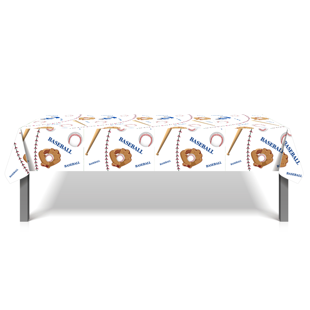 130x220cm Baseball Sports Disp - огляд і ціна Table Cloth Disposable