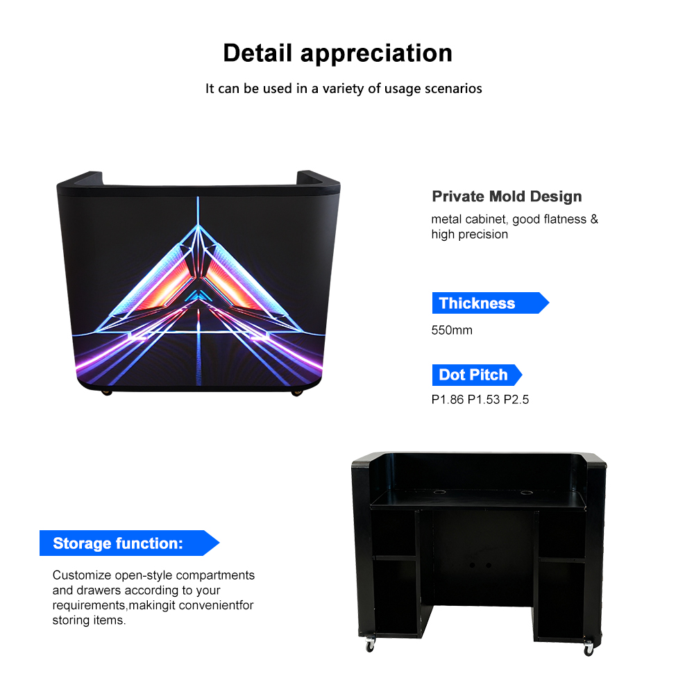 Full-Color P2.5 Front Desk Led - огляд і ціна Event Party Dj