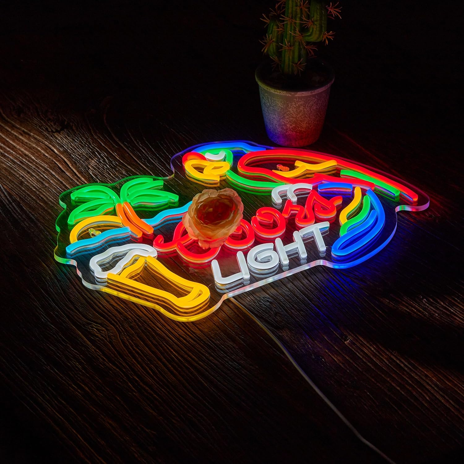 Bar Parrot Neon Sign Art Wall  - огляд і ціна Neon Sign Party