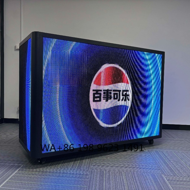 Portable DJ Booth Facade LED V - огляд і ціна Event Party Dj