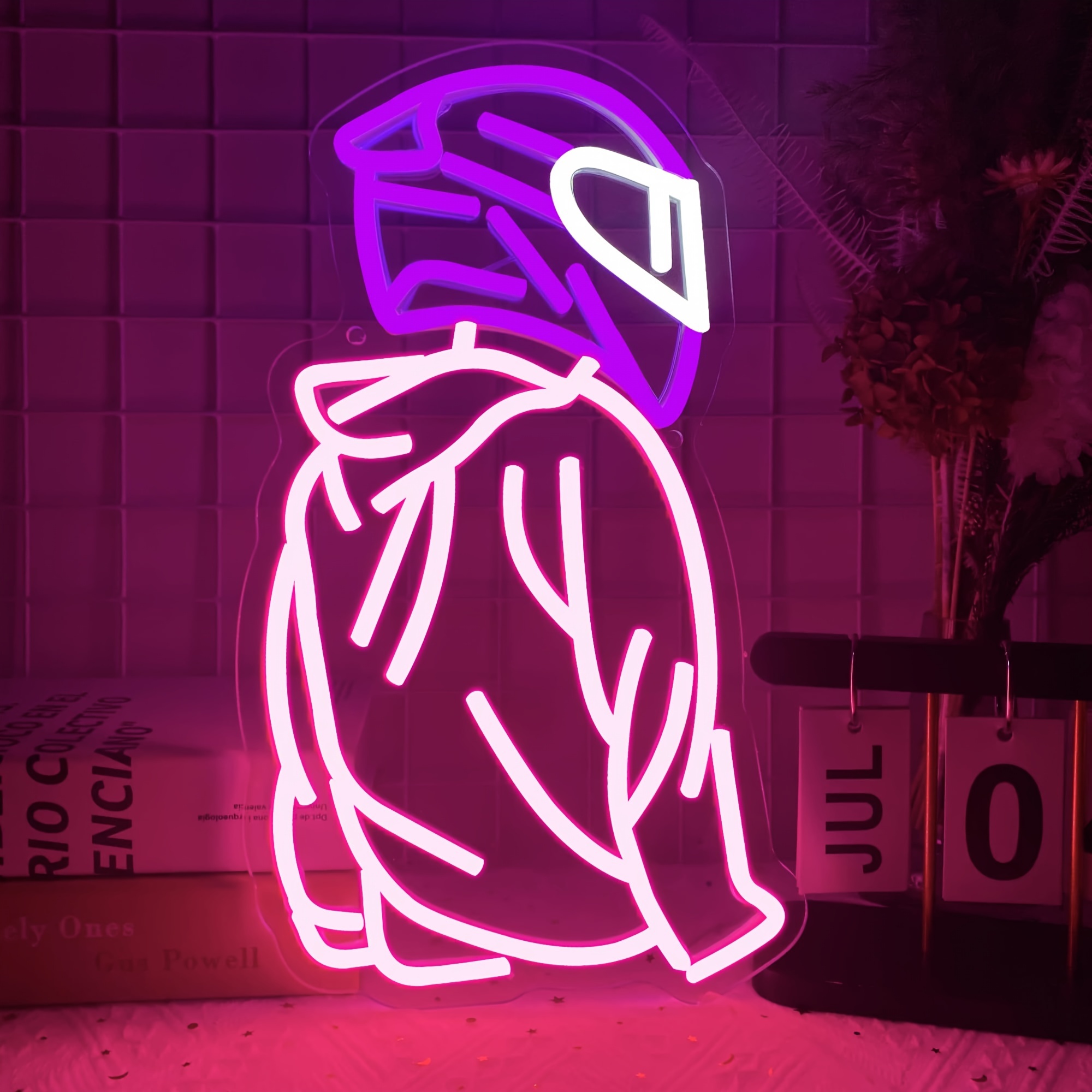 Anime Boy Hoodie Neon Sign Tee - огляд і ціна Neon Sign Party