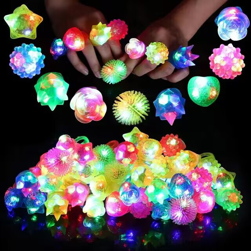 20/30/50pcs Glowing Rings LED  - огляд і ціна Cotton Candy Cone