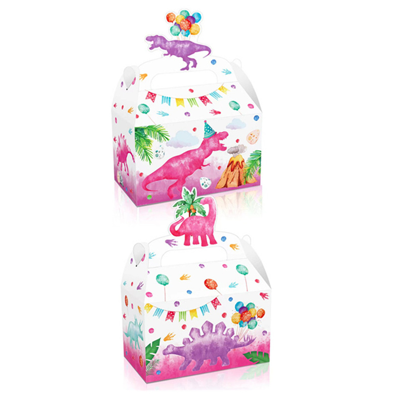 4/24Pcs Pink Dinosaur Candy Bo - огляд і ціна Event Party Box