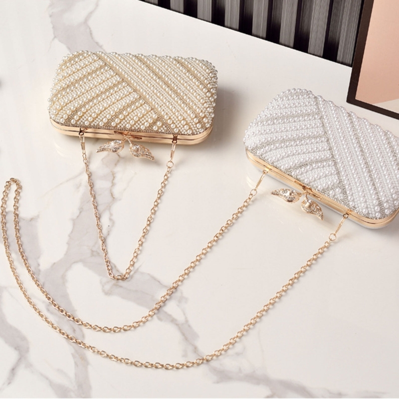 H3CB Elegant Faux Pearls Eveni - огляд і ціна Event Party Box