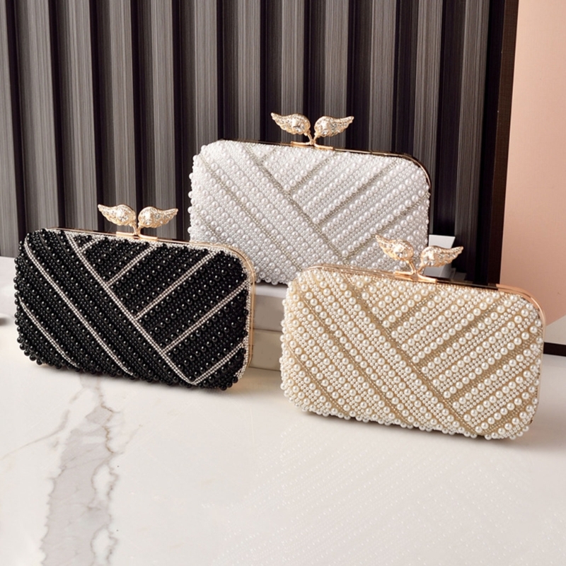 H3CB Elegant Faux Pearls Eveni - огляд і ціна Event Party Box