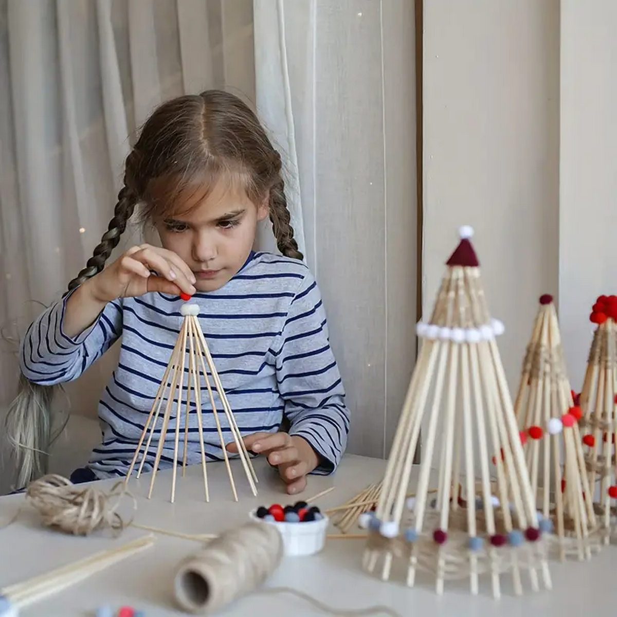 DIY Bamboo Sticks 50/100pcs Na - огляд і ціна Cotton Candy Cone