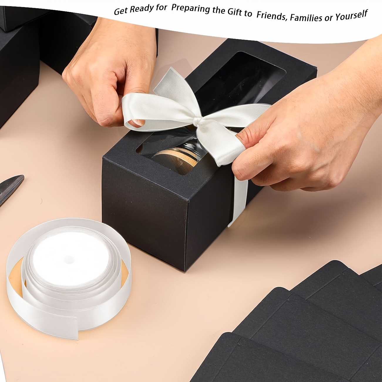 5Pcs Gift Boxes with 1 Roll of - огляд і ціна Event Party Box
