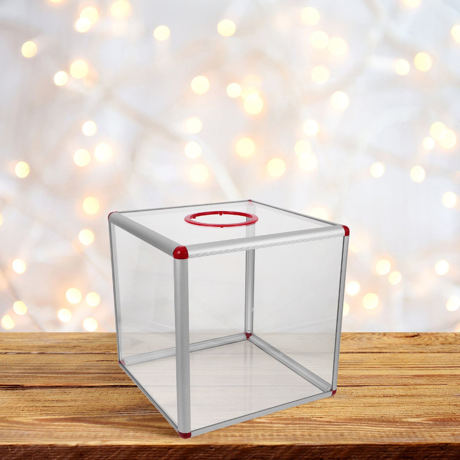 Large Clear Acrylic Raffle Tic - огляд і ціна Event Party Box