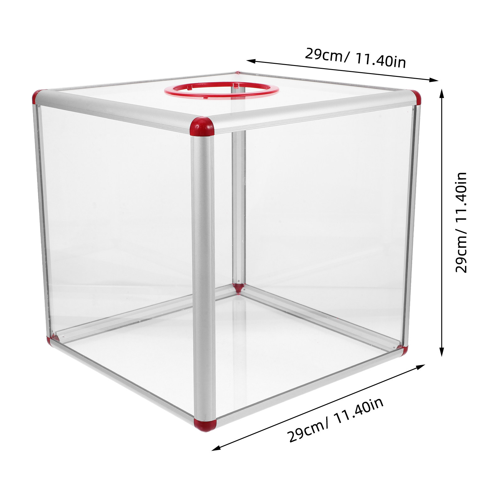 Large Clear Acrylic Raffle Tic - огляд і ціна Event Party Box