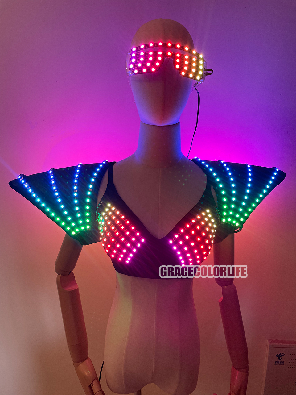 Cyberpunk Full-Color Laser LED - огляд і ціна Event Party Dj