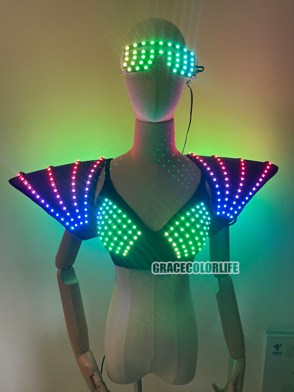 Cyberpunk Full-Color Laser LED - огляд і ціна Event Party Dj