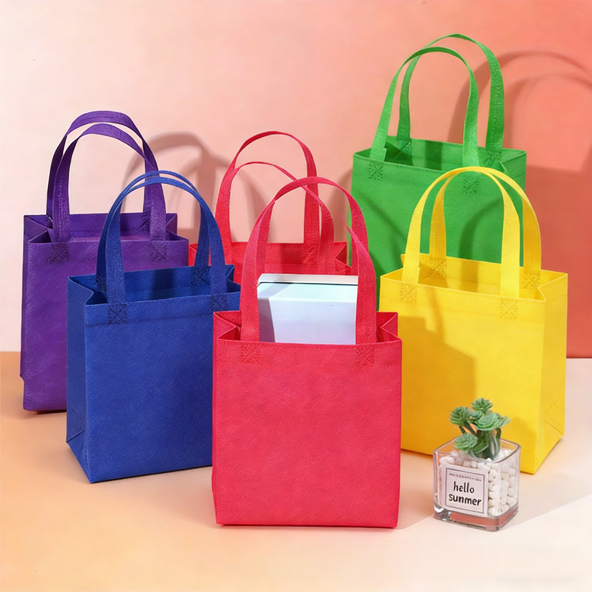 100PCS Reusable Non-woven Shop - огляд і ціна Event Party Shop