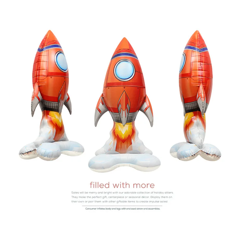 4D Rocket Helium Balloon Outer - огляд і ціна Party Event Supplier