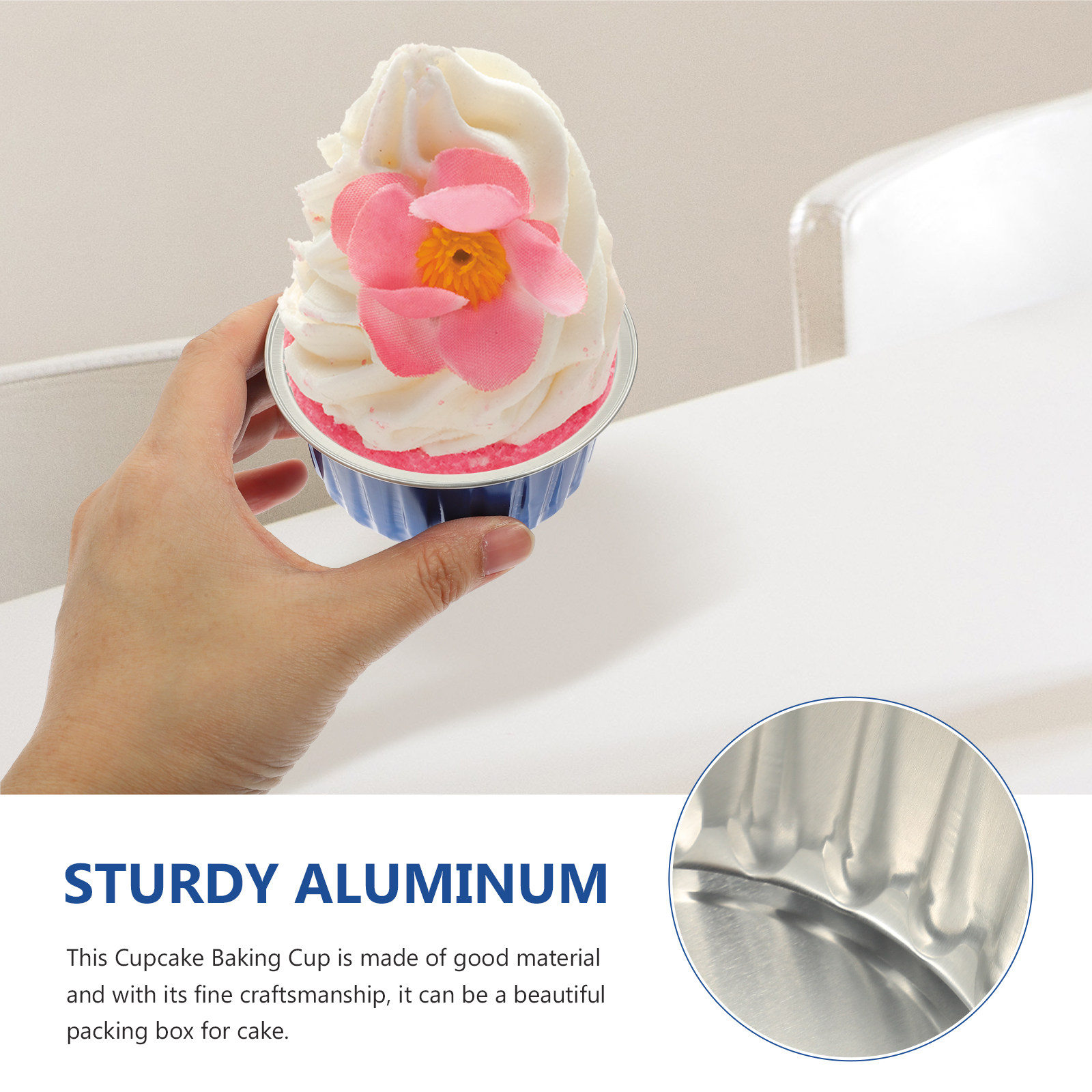 50Pcs Disposable Cupcake Cups  - огляд і ціна Plastic Cup 50Pcs