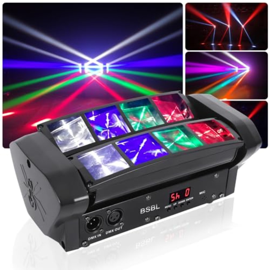 RGBW Moving Head DJ Light LED  - огляд і ціна Event Party Dj