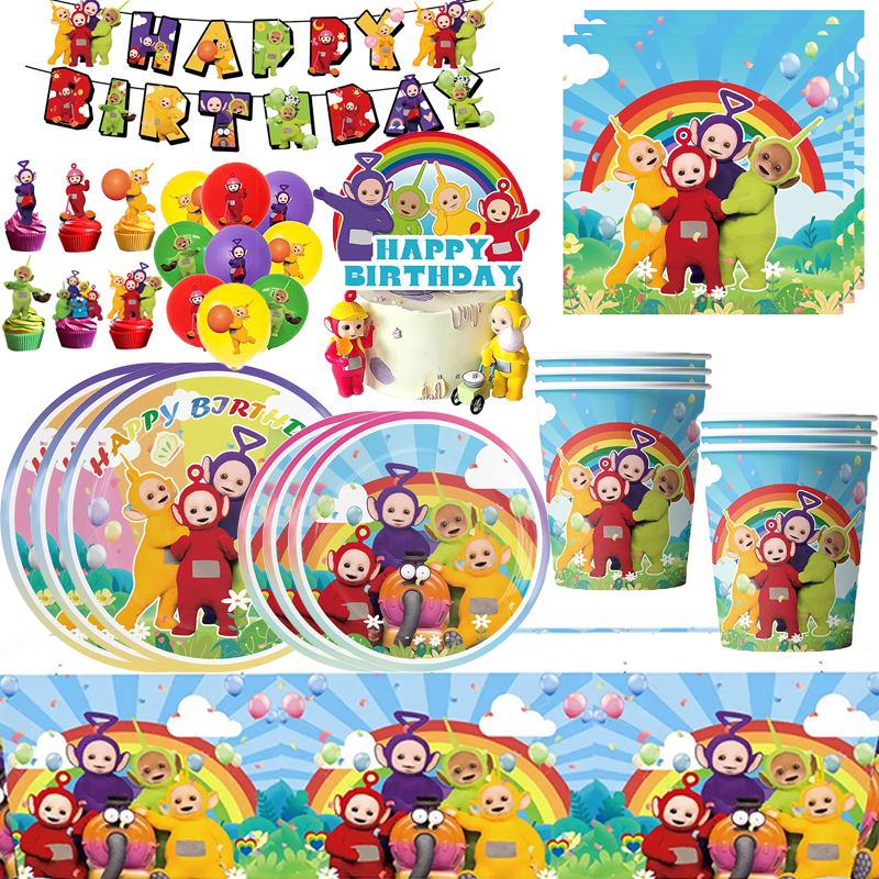 Teletubbies Birthday Party Dec - огляд і ціна Table Cloth Disposable