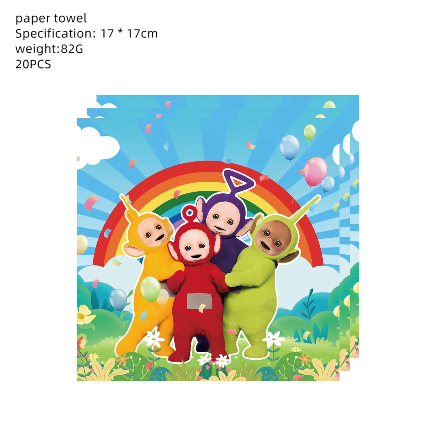Teletubbies Birthday Party Dec - огляд і ціна Table Cloth Disposable
