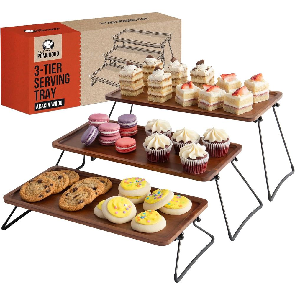 3 Tiered Serving Trays & Platt - огляд і ціна Cupcake Stand Tier