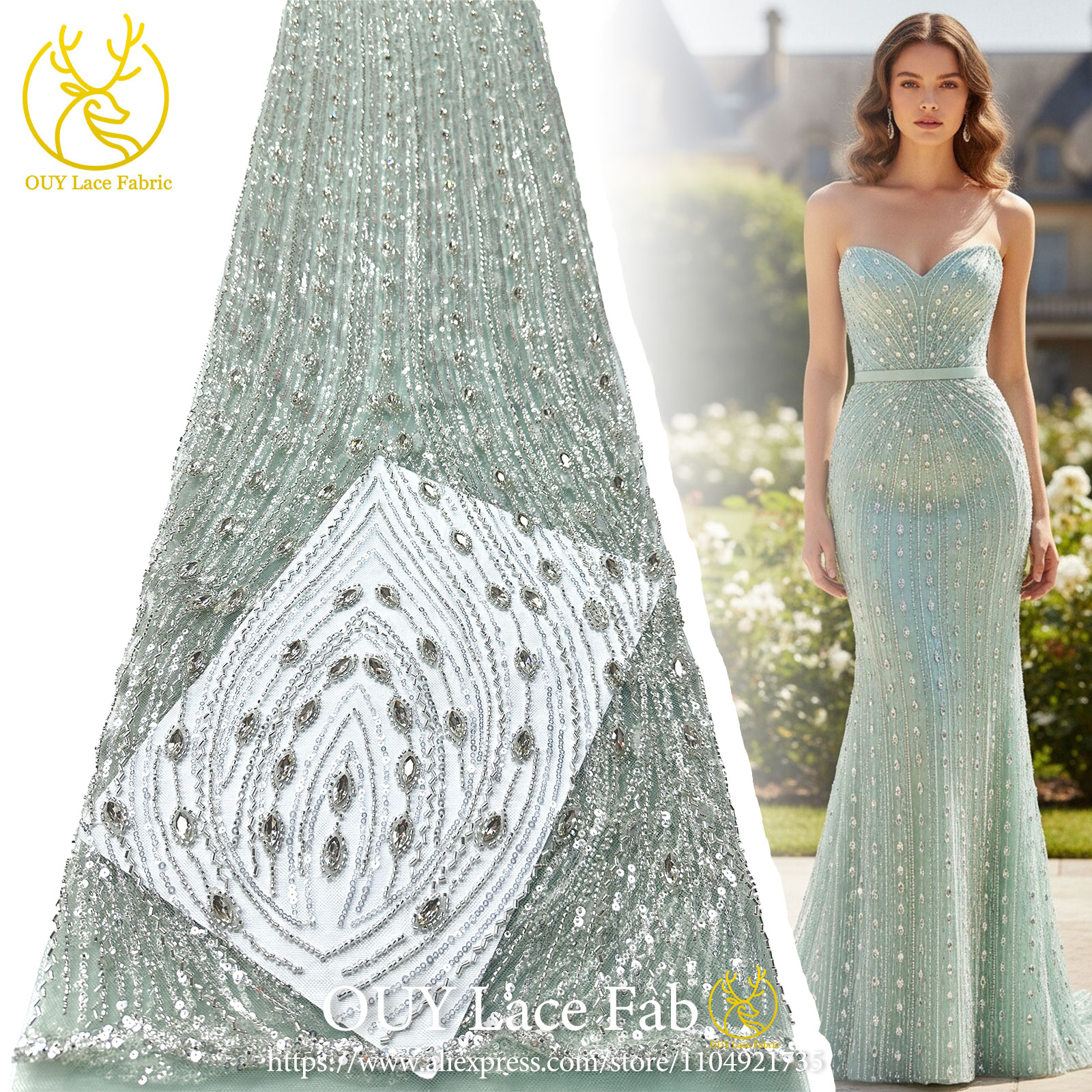 Luxurious Nigerian Diamond Lac - огляд і ціна Glitter Tablecloth