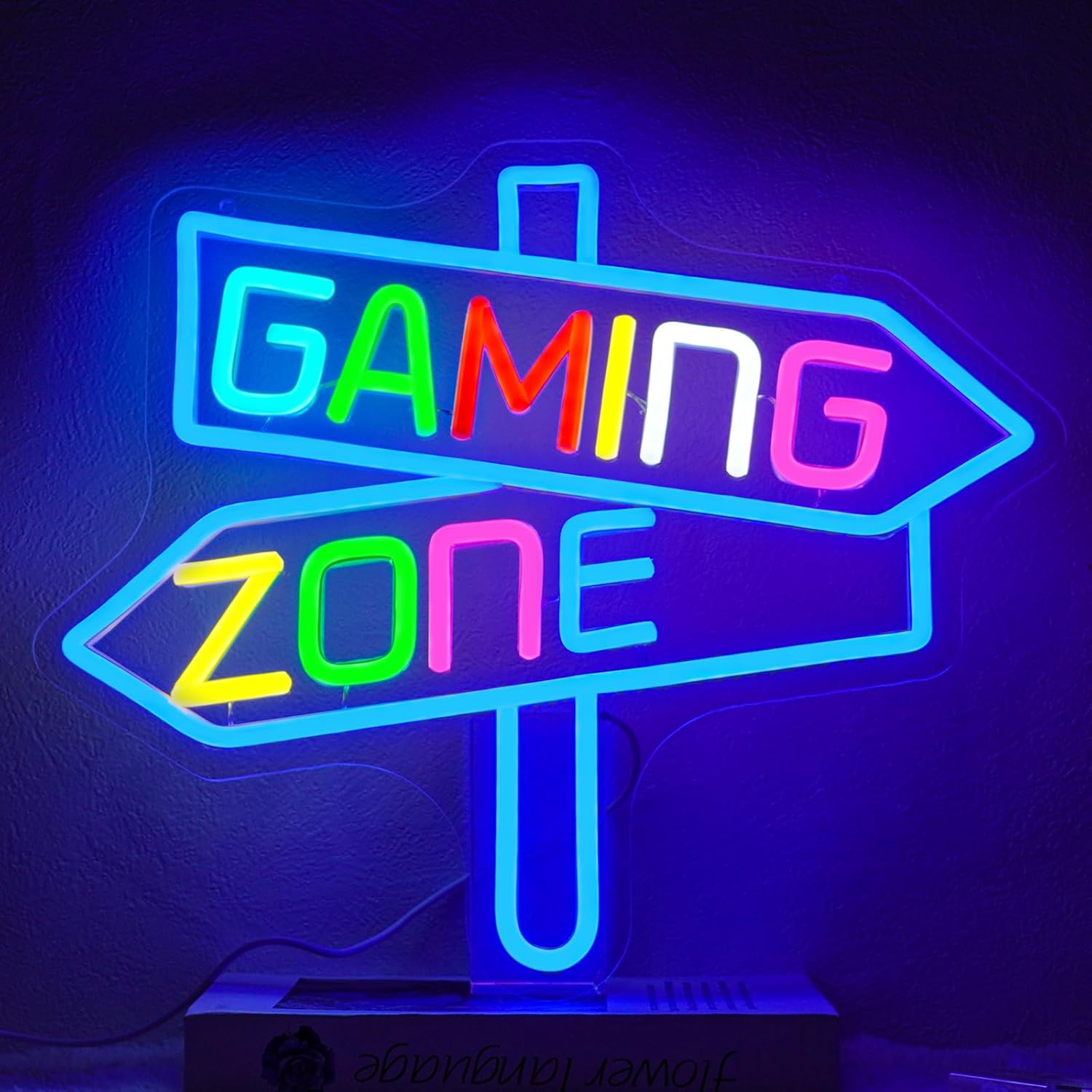 Gaming Zone Neon Sign USB LED  - огляд і ціна Neon Sign Party