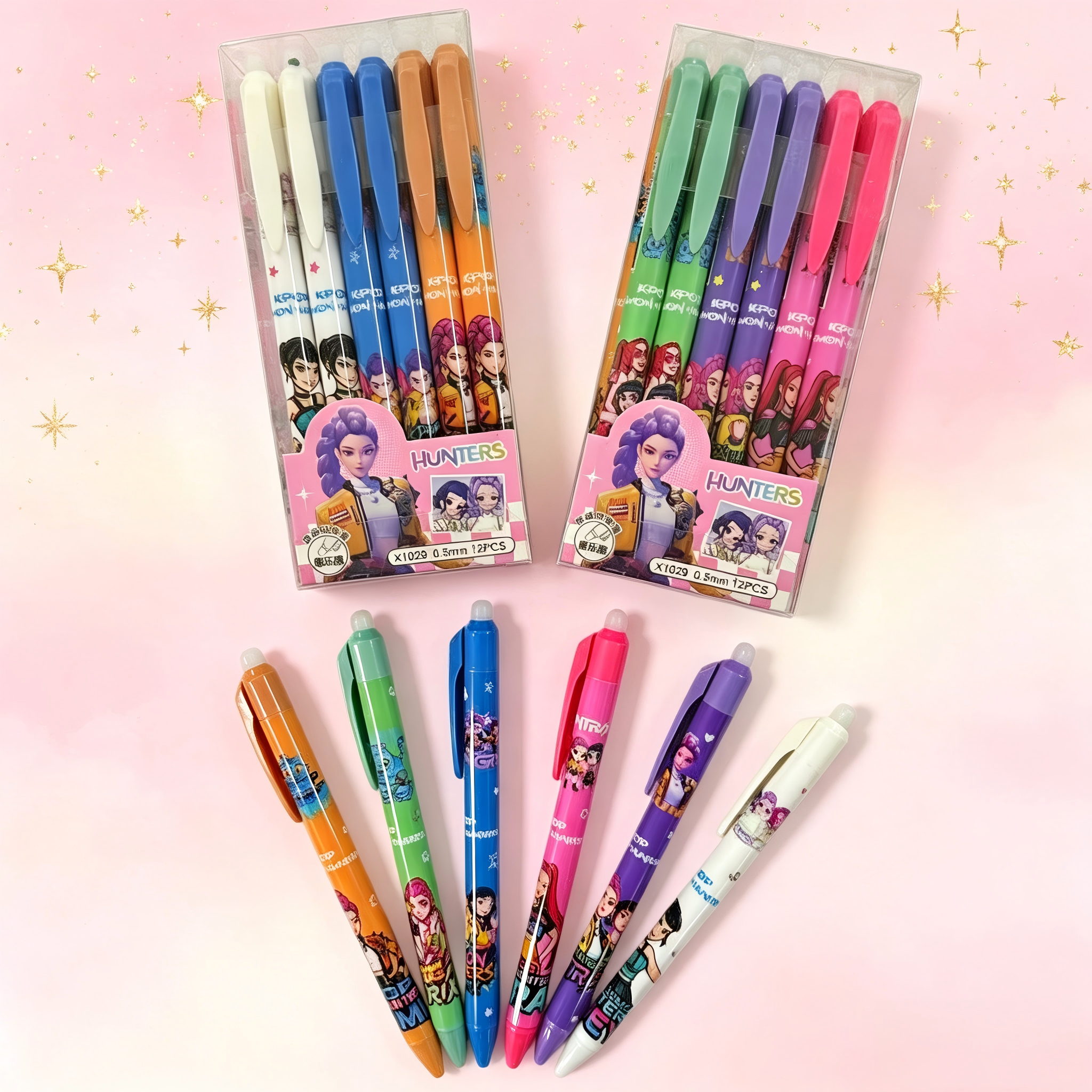 Cartoon Erasable Gel Pens Cute - огляд і ціна Supply Event