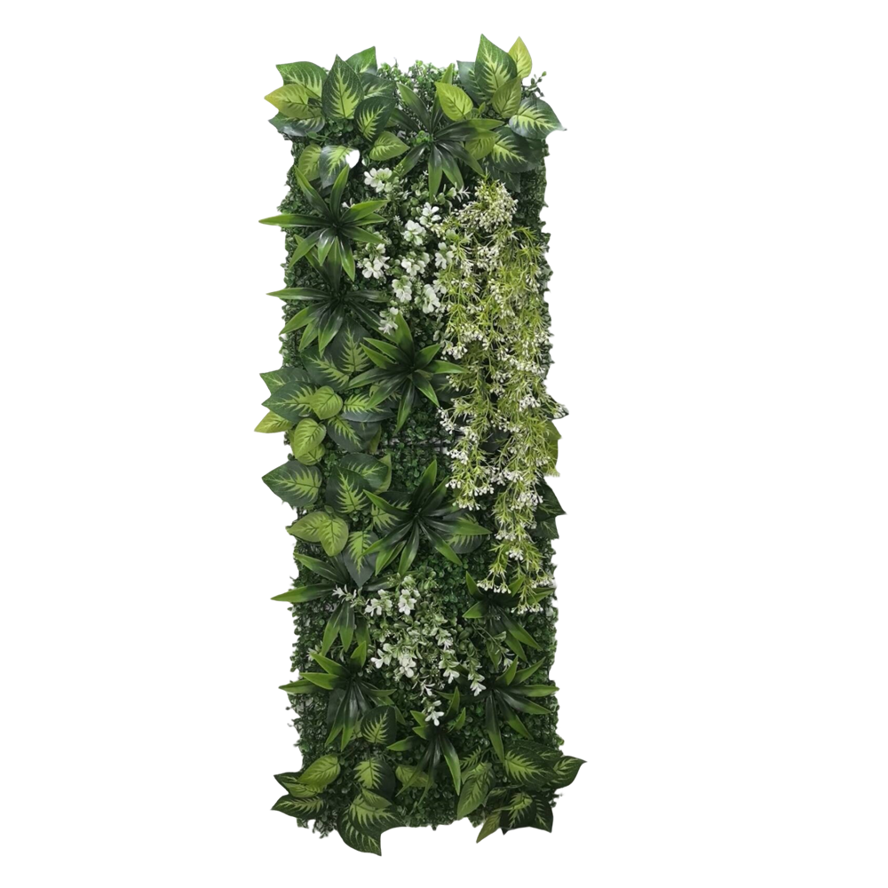 Home Decoration White Artifici - огляд і ціна Flower Wall Panel