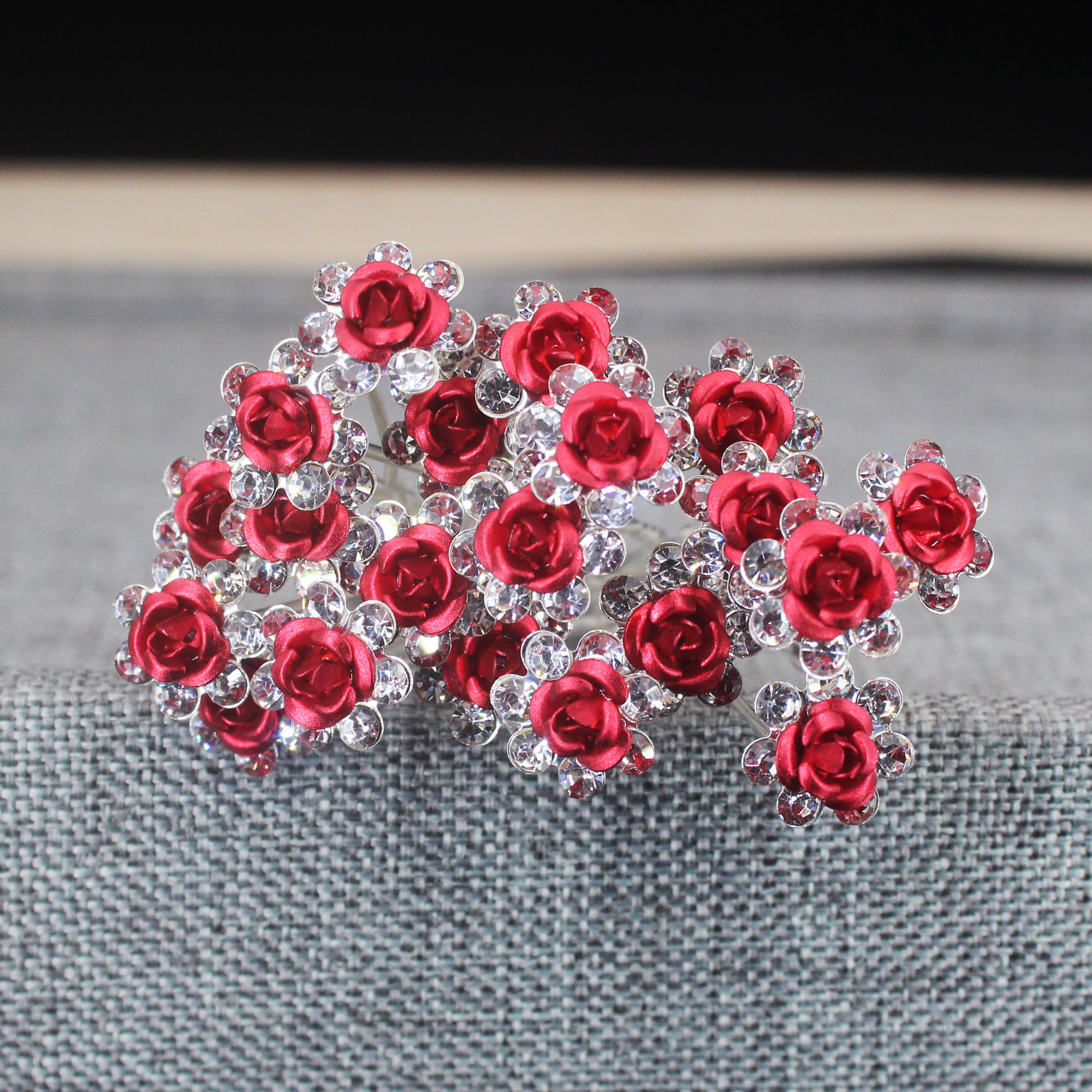 20PCS Rose Flower Rhinestone H - огляд і ціна Event Suppliers