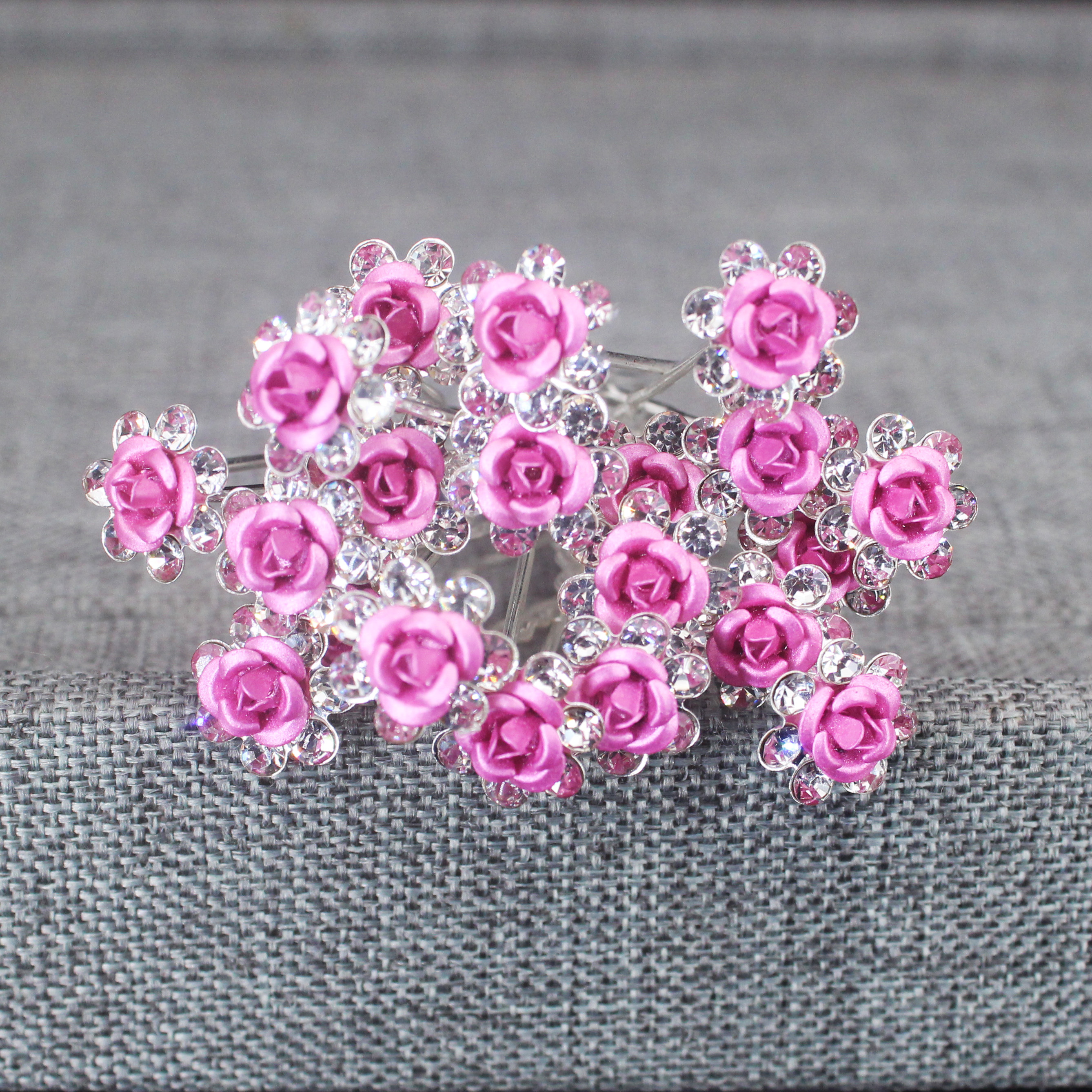20PCS Rose Flower Rhinestone H - огляд і ціна Event Suppliers