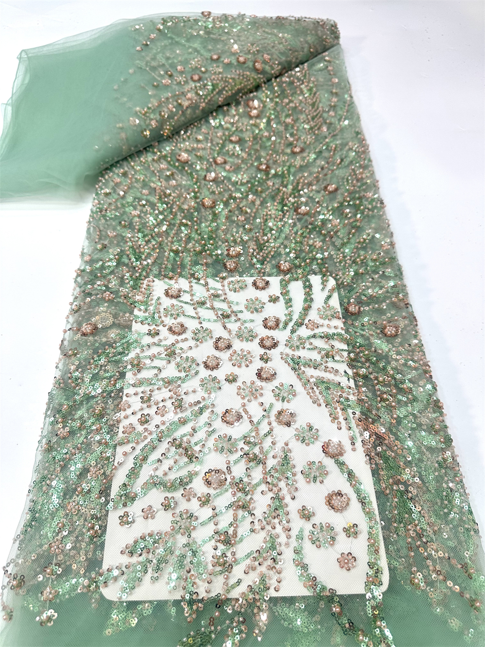 African Luxury French Beaded L - огляд і ціна Glitter Tablecloth